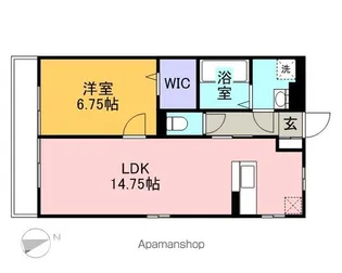 メゾンベール【2階】の間取り