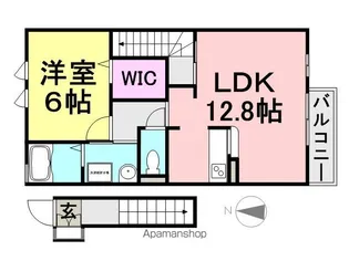 MyDearLife 七松2【2階】の間取り