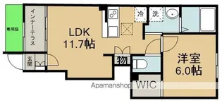 ルフラン2【1階】の間取り