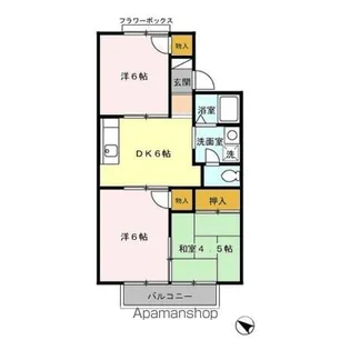 ポテト【1階】の間取り