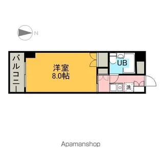 井口クイーンズコート【204号室号室】の間取り