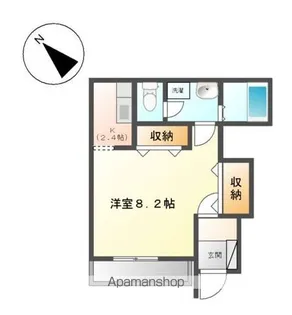 モデルナ【1階】の間取り