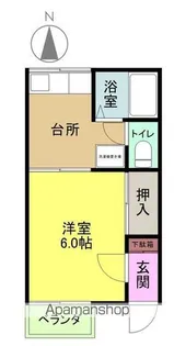 コーポエトワール【2階】の間取り