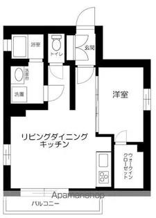 東京都文京区白山1丁目【マンション】の間取り