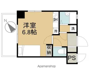 RR.うちま【4階】の間取り