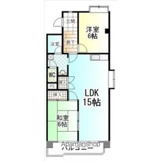 第3友愛マンション【502号室】の間取り