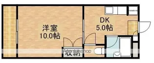 マンションアトラスⅠ【1階】の間取り