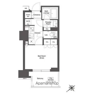 コンフォリア新中野【9階】の間取り
