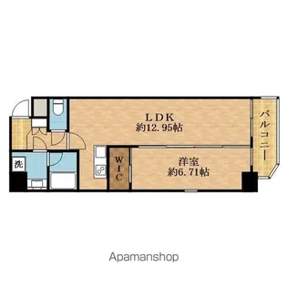 プレジオ鎗屋町【4階】の間取り