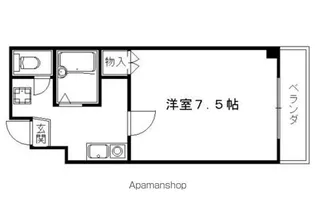 サンパティック参番館【303号室】の間取り