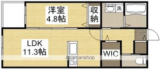 エスポワールⅠ【1階】の間取り