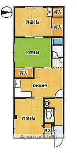 3DKの間取り画像