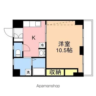 メゾンカフカス【302号室】の間取り