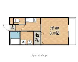 グローブタカマツ【1階】の間取り