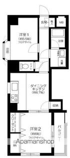 ワコーレ大塚【2階】の間取り