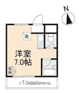 CALVERT西宝町【2階】の間取り