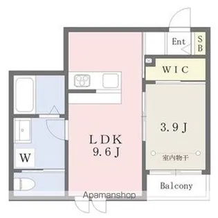 サンコート覚王山【4階】の間取り