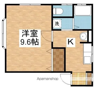 コーポ岳【2階】の間取り