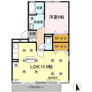 セジュール豊丘 D【1階】の間取り