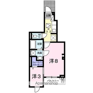 サン フラッツ【1階】の間取り