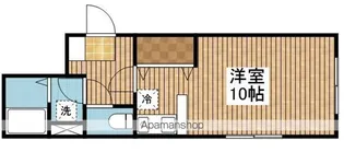 ハイツ己致子【201号室】の間取り