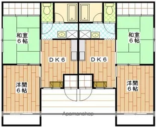 コーポ楓【2階】の間取り