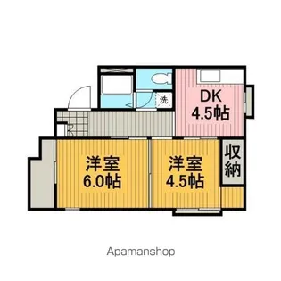 メゾン横山【301号室】の間取り