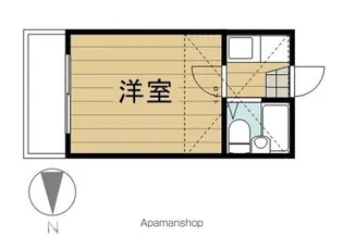 セドルパークヴィラ【202号室】の間取り