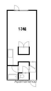 コットンハウス18【203号室】の間取り