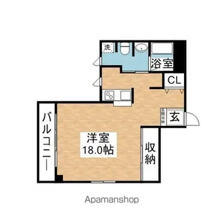 LIFE INN 桜山【3階】の間取り