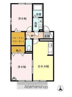 マ・メゾン五番館【1階】の間取り