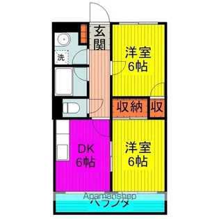 リビエール 徳豊【1階】の間取り