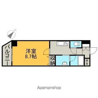 RIDGE大曾根(旧ルクレ大曾根)【2階】の間取り