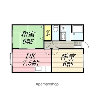 コンフォード4【2階】の間取り