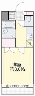 フィオーレK2【103号室】の間取り