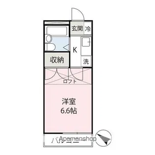 ミドリハイツ【2階】の間取り