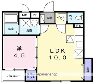 セトル27【202号室】の間取り