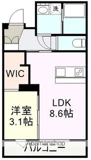 マンハッタンパレス【2階】の間取り