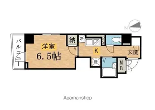 ジーヒルズ中町【3階】の間取り