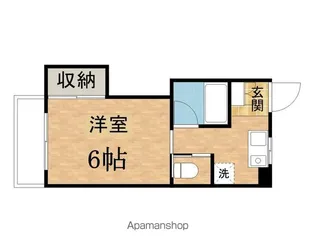 小島ハイツ2号【2階】の間取り