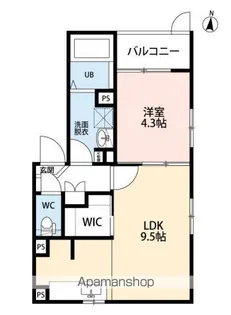 CB小郡エコル【101号室号室】の間取り