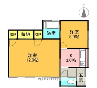 宮城県柴田郡柴田町槻木上町3丁目【一戸建】の間取り