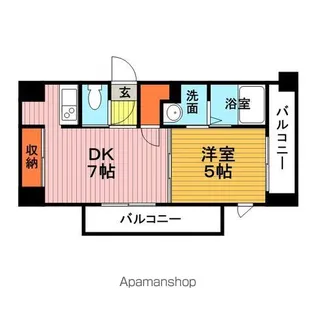 ルグラン弐番館【301号室】の間取り
