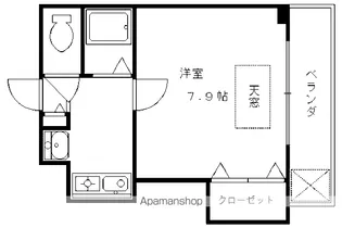 エタージュMR【205号室】の間取り