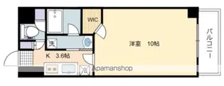 GRAND JETE FUNAIRI (グラン ジュテ フナイリ【603号室号室】の間取り