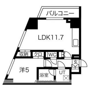 スパシエ蒲田グランドタワー【2階】の間取り