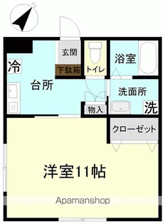 グランTWO【2階】の間取り