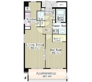 RUMAH上用賀【3階】の間取り