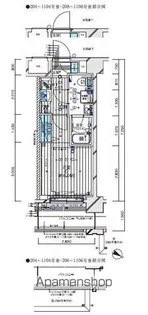 メインステージ横濱伊勢佐木Ⅱ【4階】の間取り