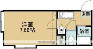 ユニバーシティヴィラⅤ【1階】の間取り